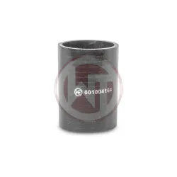 Ø80mm (3,15) silicone connector straight black