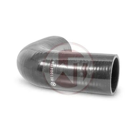 Ø76mm (3) silicone hose 90° bend black