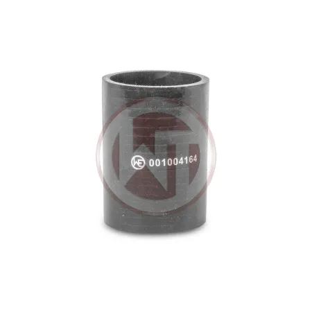 Ø55mm (2,16) silicone connector straight black