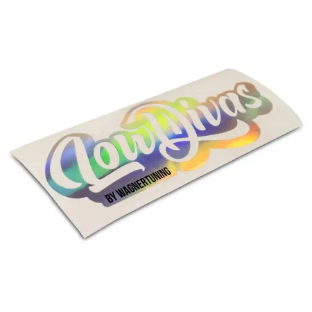 Oilslick-Sticker »LowDivas«