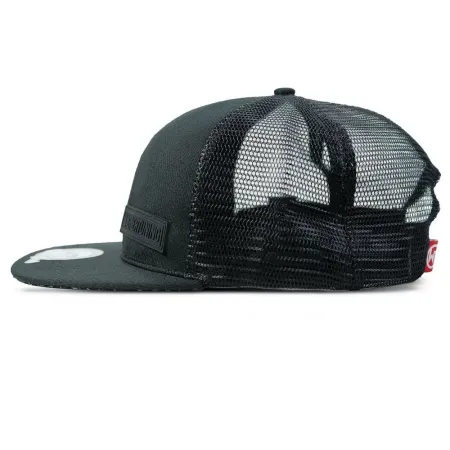 Snapback Cap »Black Rubber«