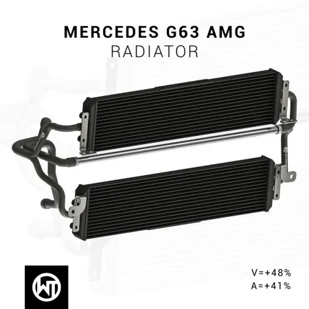 Competition Radiator Kit for Mercedes G63 AMG