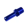 1/4 NPT 9-10mm (3/8) Adapter łącznik wsuwany do przewodów Niebieski