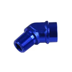 1/2 NPT 45' Nypel adapter żeńsko-męski Niebieski