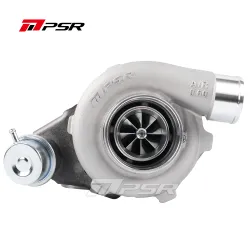 Turbosprężarka Pulsar PSR 2860 GEN 2 z łożyskiem kulkowym, podwójny V-Band, 0.72 A/R, IWG, z actuatorym Billet na 7.4 psi