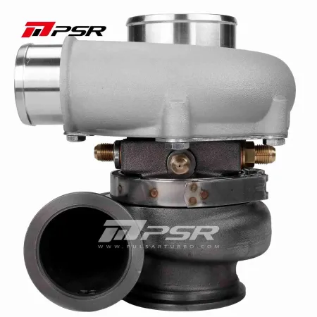 Turbo Sprężarka Pulsar PSR 5455G, Obrotowa Forward, Podwójne Łożysko Kulkowe T15R, Mod 0.70 A/R, Podwójny V-Band 1.01 A/R