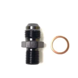 6AN Male to M12x1.25 Male Fitting Adapter Radium Engineering