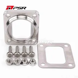 Pulsar PSR Billet Transition Flange T4 Open to 2.5" SCH-10/40 Piping (Hardware Kit Included)