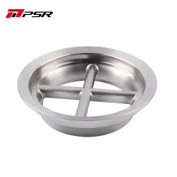 Pulsar PSR 5" to 4" Stainless Steel Cross Guard Flange Clamp Kit for 400 Series Turbo Turbine Housing Outlet
