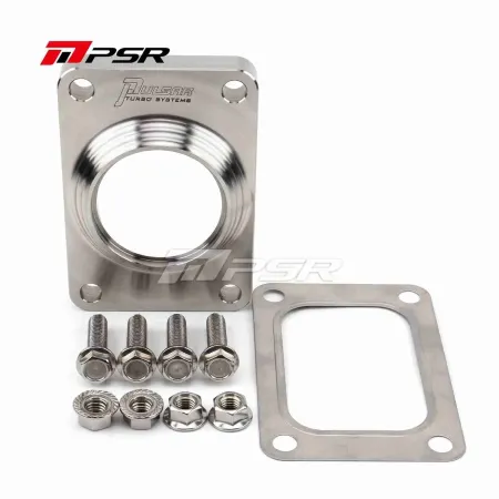 Pulsar PSR Billet Transition Flange T6 Open to 2.5" OD Tubing (Hardware Kit Included)