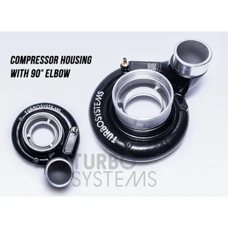 Turbosprężarka TurboSystems HTX4268B1 z wylotem powietrza 90 stopni