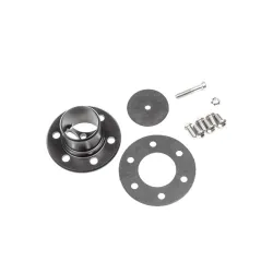 FCST 6 Bolt Remote Mount Fill Neck Straight 1.5IN Barb Radium Engineering