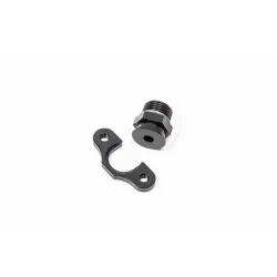 FPR Adapter 8AN ORB 7mm Bore 39mm Spacing M6 Radium Engineering