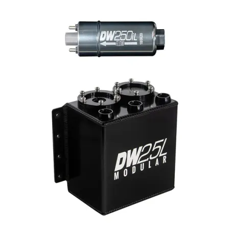 DeatschWerks 2.5L Surge Tank with 250iL In-Line Fuel Pump