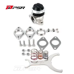 Pulsar PSR New Generation Wastegate 38mm 2-Bolt External Wastegate Black