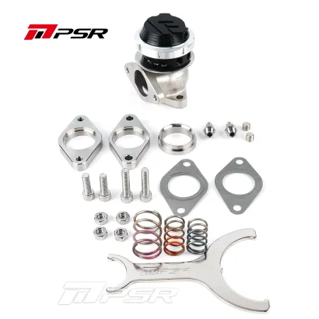 Pulsar PSR New Generation Wastegate 38mm 2-Bolt External Wastegate Black