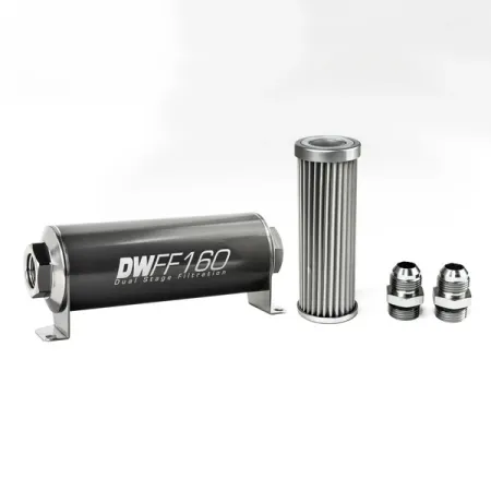 DeatschWerks In-Line Fuel Filter Kit -10AN 5micron 160mm
