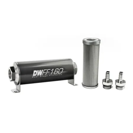 DeatschWerks In-Line Fuel Filter 3/8IN 10 Micron 160mm