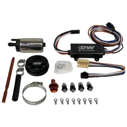 DeatschWerks In-Tank Pump Adapter and DW440 Brushless and Controller 440 lph Fuel Pump for 3.5l Surge Tank
