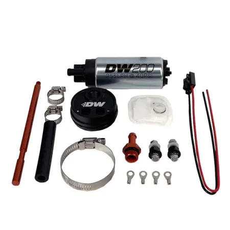 DeatschWerks In-Tank Pump Adapter with DW200 255 lph Fuel Pump for 2.5L Surge Tank