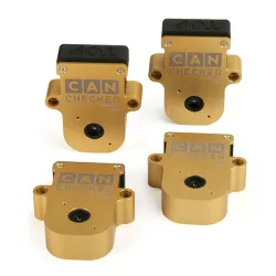 CANchecked TMU04 - Tire / Set Temp Monitoring - Wireless with charging box