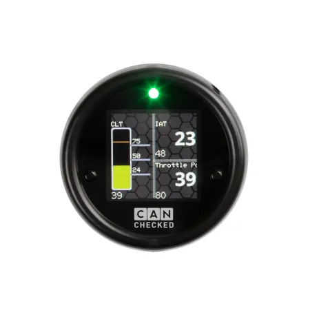 CANchecked MFD15 Gen2 Wyświetlacz parametrów uniwersalny w zestawie Przewód OBD2