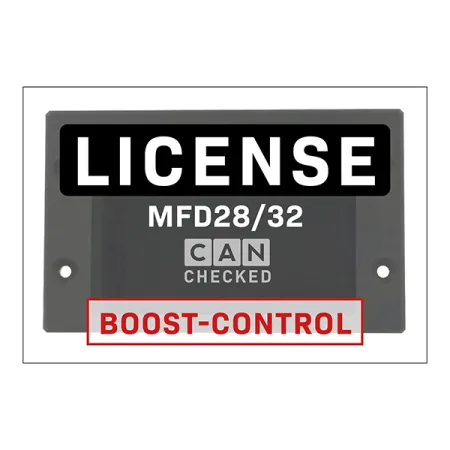 CANchecked Universal License MFD28/32 Boost Control
