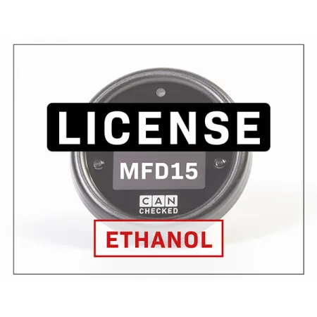 CANchecked Licencja Ethanol dla MFD15