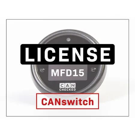 CANchecked Licencja CANswitch dla MFD15