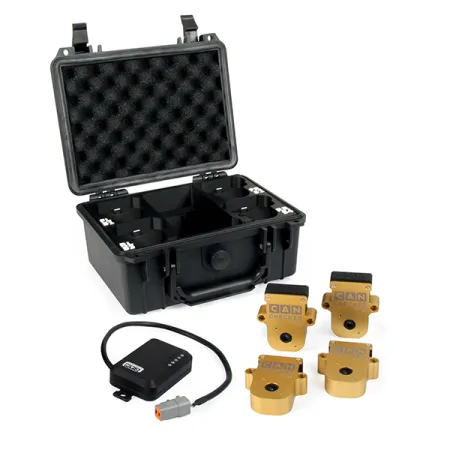 CANchecked TMU04 - Tire / Set Temp Monitoring - Wireless with charging box