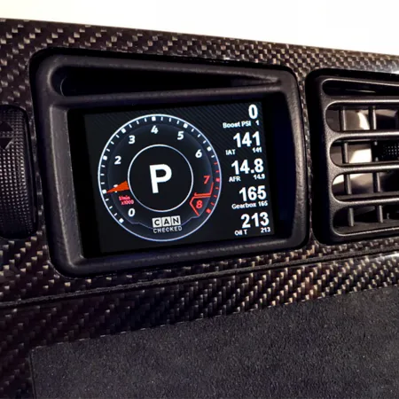 CANchecked Display MFD28 Gen2 for VW Corrado FL LHD 1991-1995