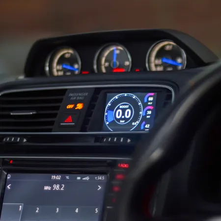 CANchecked Wyświetlacz parametrów MFD32 GEN2 VW Scirocco FL RHD