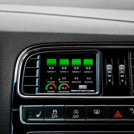 CANchecked Display MFD32 Gen2 for VW Polo 6R/6C GTI LHD 2010-2017