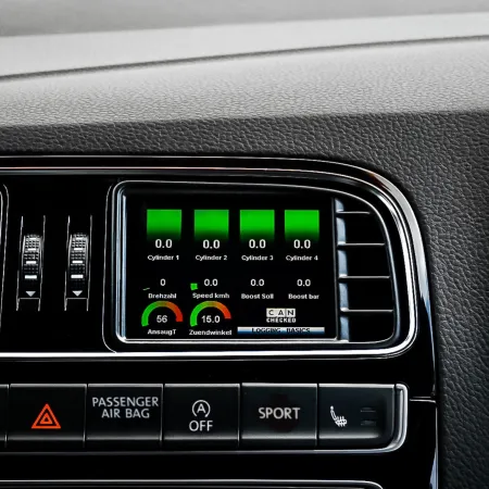 CANchecked Display MFD32 Gen2 for VW Polo MK5 6R/6C (incl WRC) RHD 2009-2017