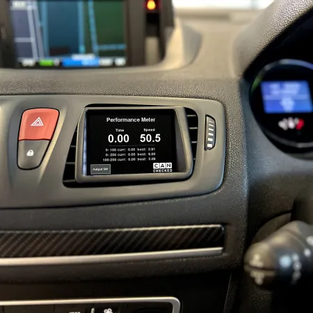 CANchecked Display MFD32 Gen2 with VAG OBD-cable for Renault Megane MK3 RHD 08-16