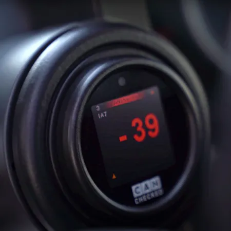 CANchecked Wyświetlacz parametrów MFD15 GEN2 Fiat 500 Abarth 595 LHD / RHD Abarth 2012 -