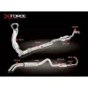 Układ wydechowy XForce Nissan Navara 2011-2015 D40 STX AUTO stal nierdzewna