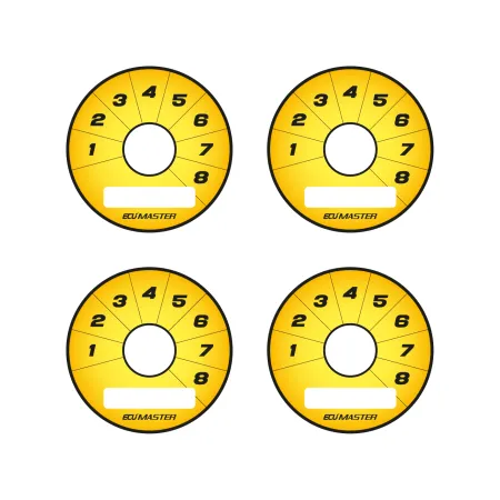 Ecumaster Tarcze Rotary Switch 8pos żółte Y01