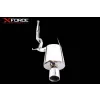 Układ wydechowy XForce Mitsubishi Lancer 2001-2007 EVO 7 8 9 stal nierdzewna
