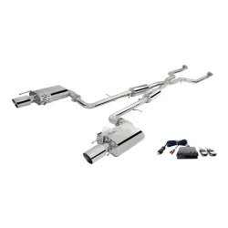 Układ wydechowy XForce z systemem Varex LEXUS IS 2013-2016 IS350 GSE31R stal nierdzewna