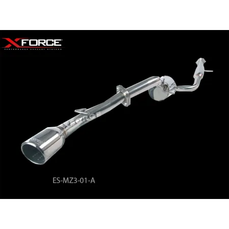 Układ wydechowy XForce Mazda 3 2004-2009 SP23 Sedan stal nierdzewna