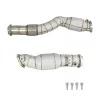 Downpipe FMIC.Pro BMW M2 M3 M4 G20 G80 S58 B30 2020+ z katalizatorem i osłoną termiczną
