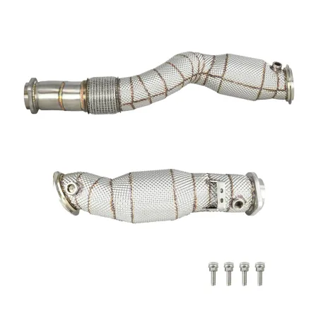 Downpipe FMIC.Pro BMW M2 M3 M4 G20 G80 S58 B30 2020+ z katalizatorem i osłoną termiczną