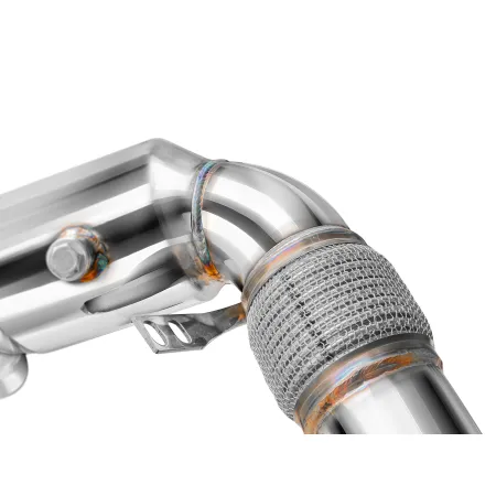 Downpipe FMIC.Pro BMW F15 F16 X5 50ix X6 50ix 4.0 4.4L N63B 2015-