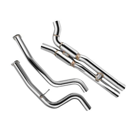 Racing downpipe Fmic.Pro do BMW M2 CS, M2 Competition (F87) S55 GPF/OPF + tłumik