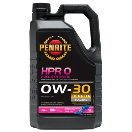 Olej silnikowy Penrite HPR 0 0W-30 Full Synthetic 5L