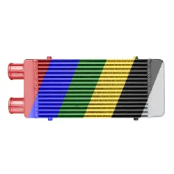 Intercooler 450x230x65mm jednostronny Kolor FMIC.EU