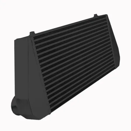 Intercooler 600x300x76mm FMIC.EU Tylny Wlot / Wylot Czarny