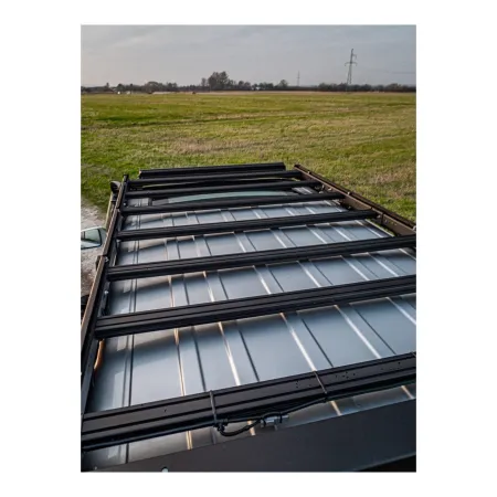 Aluminiowy bagażnik dachowy bez oświetlenia wstecznego typ short IOD Performance Nissan Patrol Y61 SWB