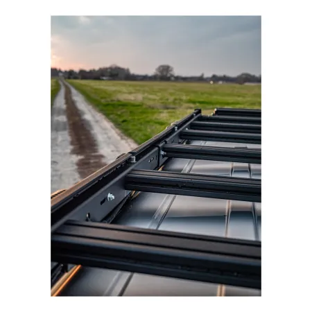 Aluminiowy bagażnik dachowy bez oświetlenia wstecznego typ short IOD Performance Nissan Patrol Y61 SWB